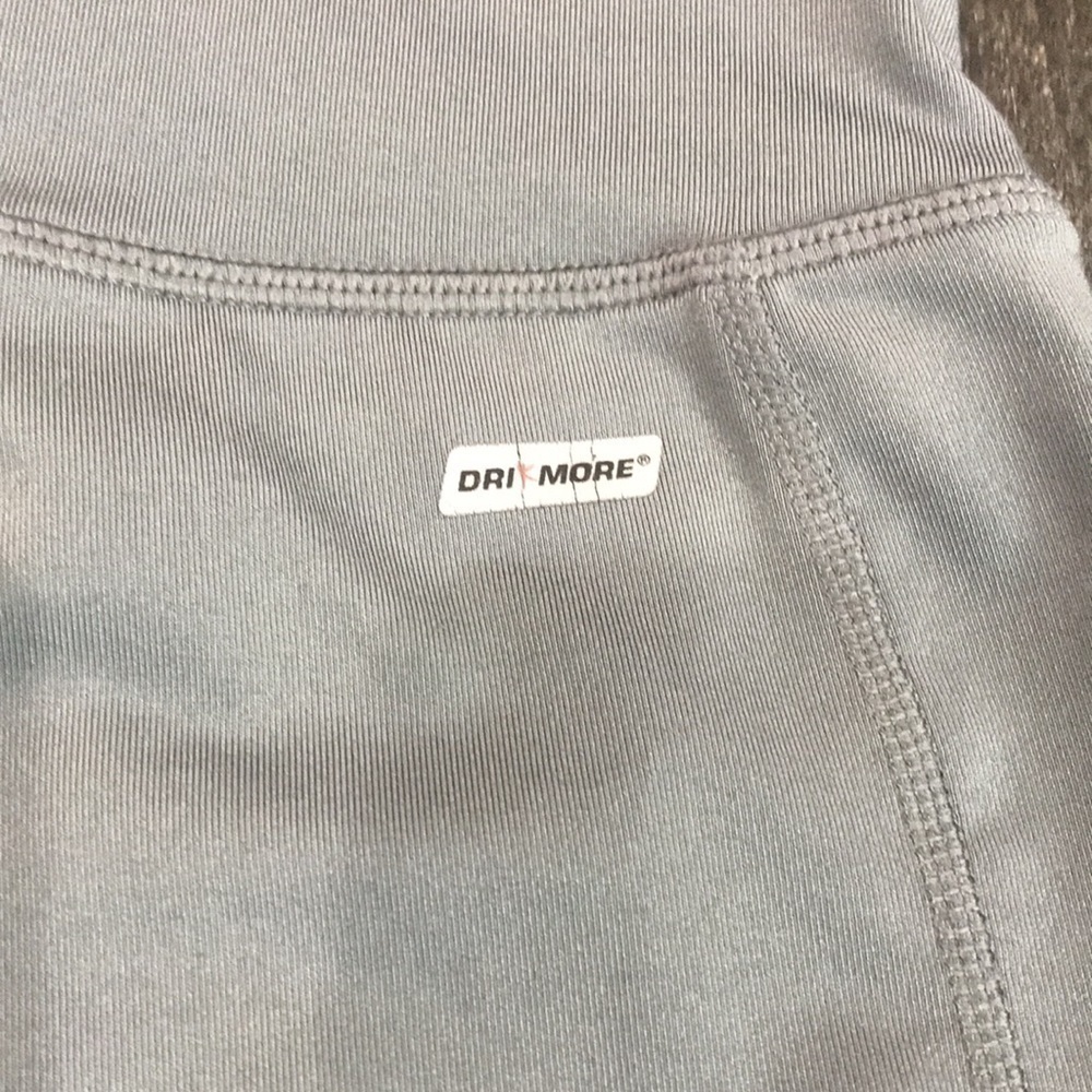 Danskin Now Girls Leggings, M (7/8), Gray & Red/Pink - Picture 5 of 8